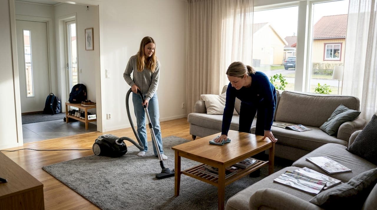 Så städar du hemmet enkelt och effektivt – steg för steg