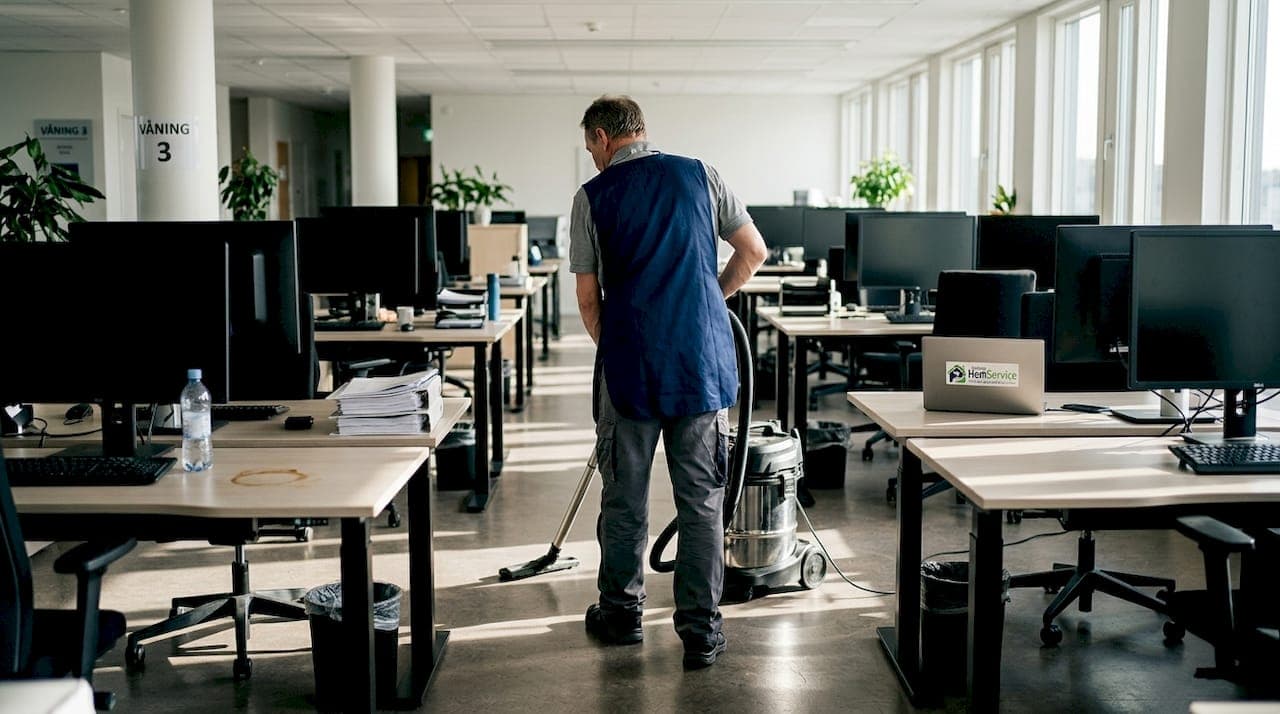 Så fungerar kontorsstädning: fakta, priser och metoder