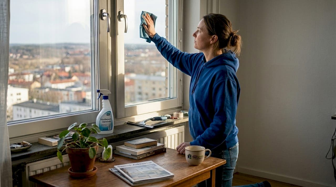 Fönsterputs i bostadsrätt – din guide steg för steg
