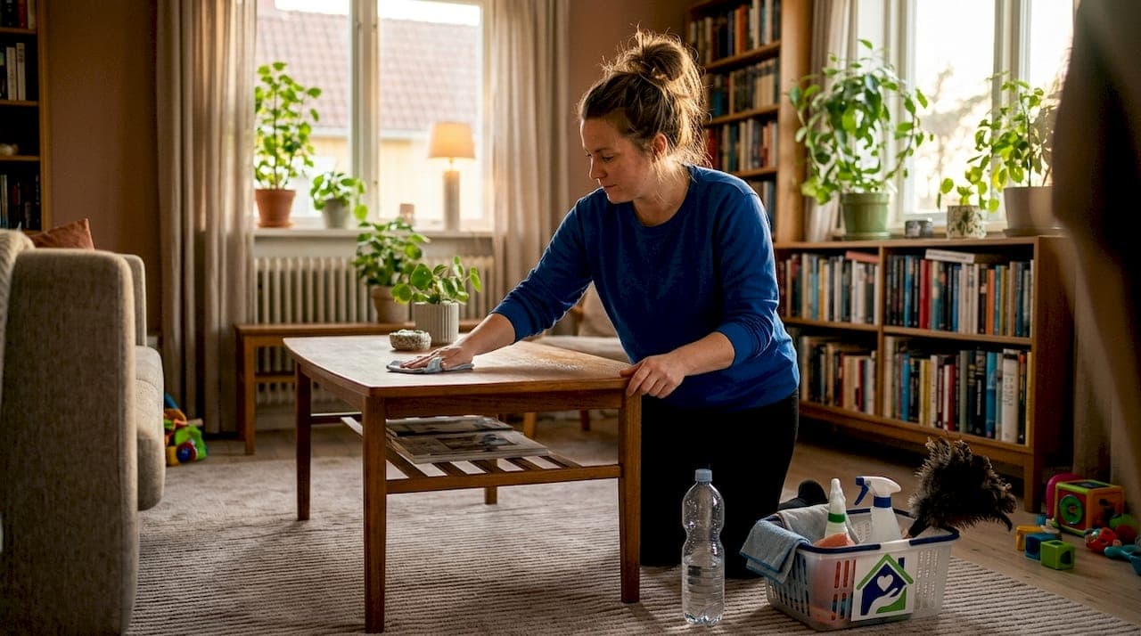 Guide hemstädning steg för steg: smart och enkelt