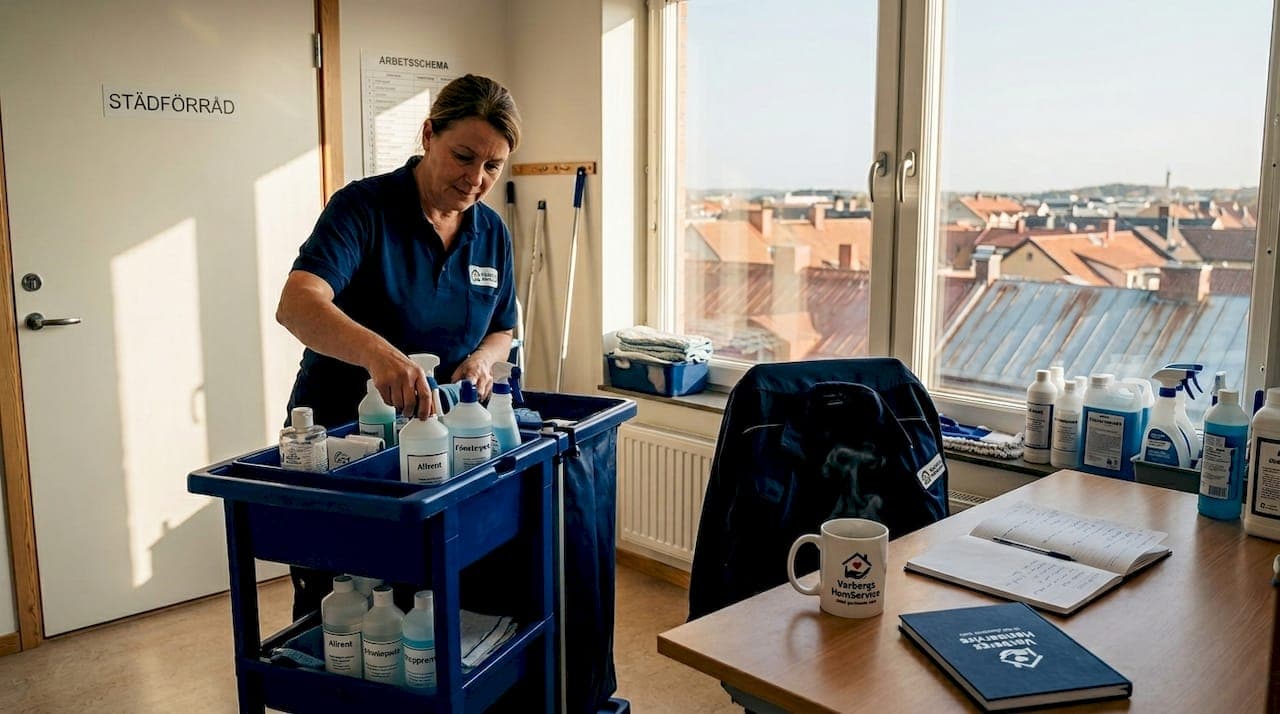 Städworkflow för företag: bygg en process som håller