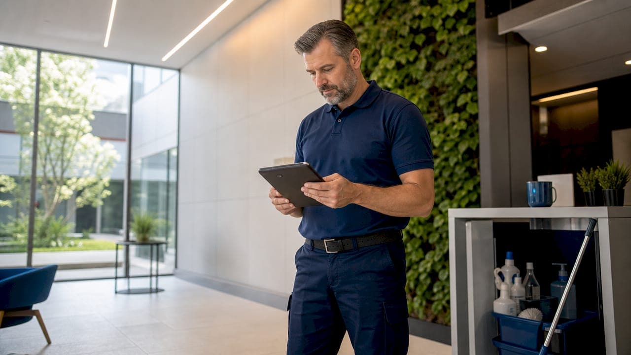 Guide till företagsstäd workflow: steg för steg
