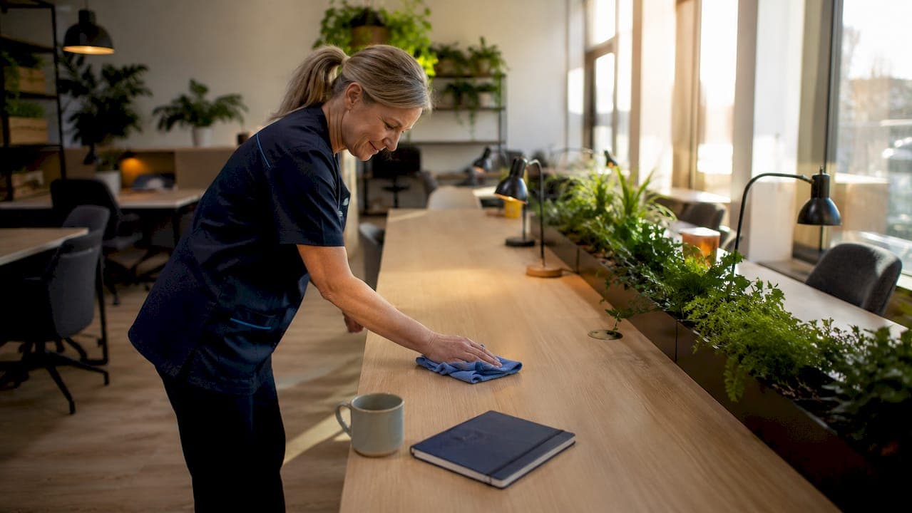 Effektiva rutiner för kontorsstäd: komplett guide 2026