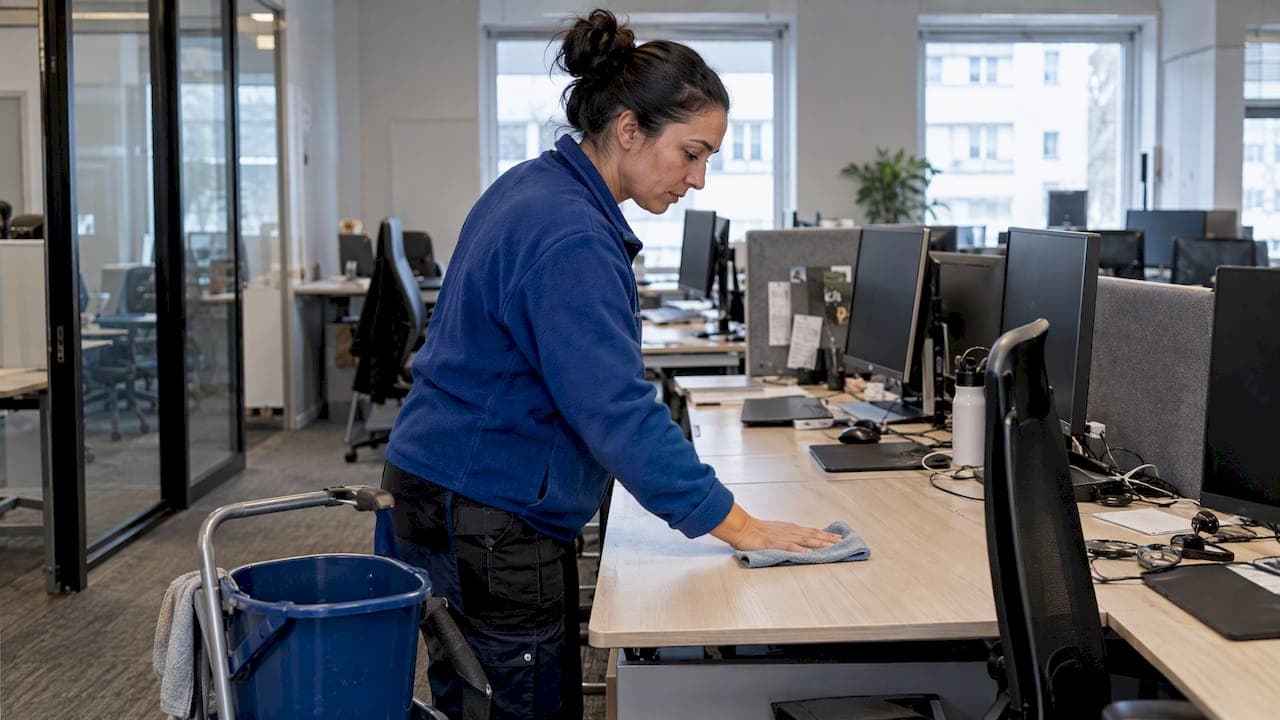 Kemikaliefri städning av kontor: så fungerar det i praktiken